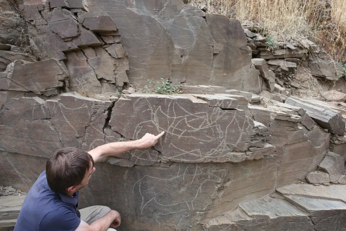 Archaeologists are uncovering the meaning of a unique rock art site