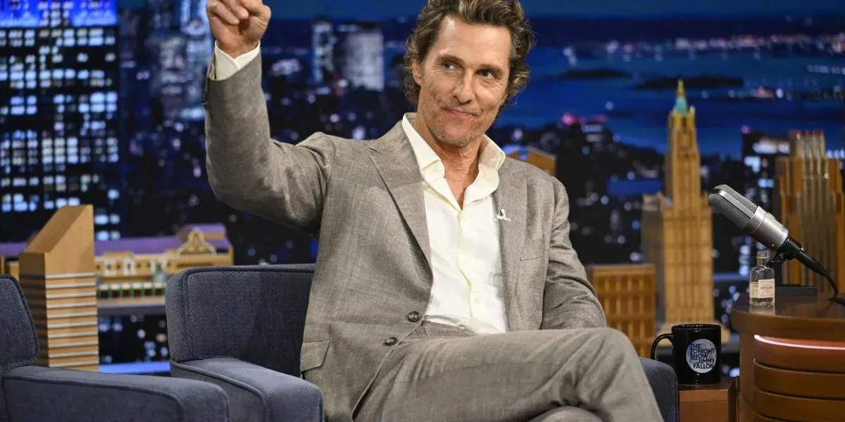 Despite his $200 million success, Matthew McConaughey spent a weekend in the desert reading 20 years of bad reviews, he says some of them had ‘a point’