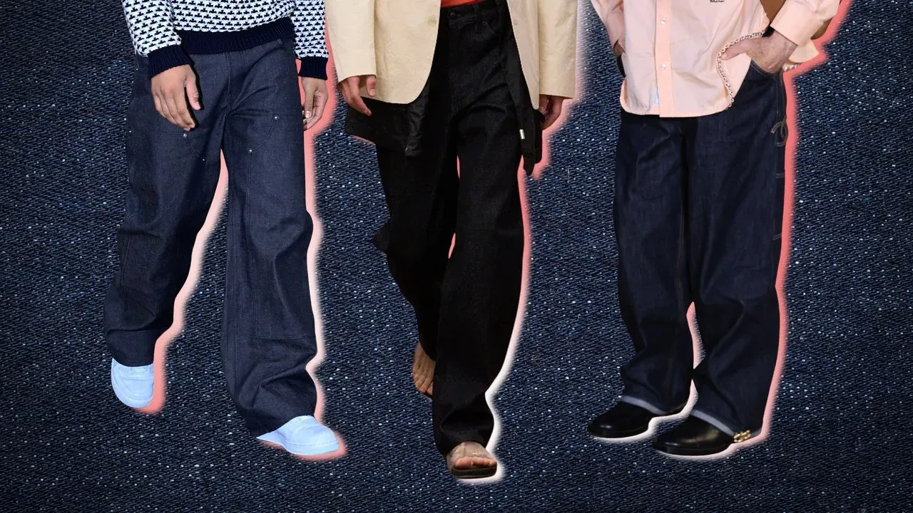 Everyone Is Wearing Dark, Baggy Denim Now