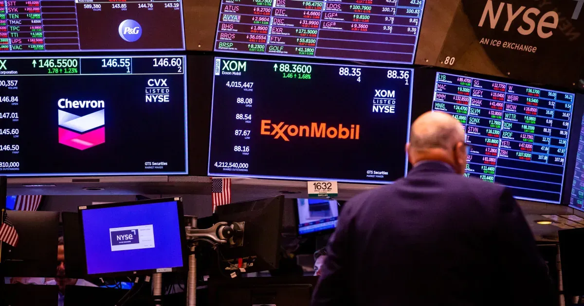 ExxonMobil and Chevron report blowout profits as Trump touts benefits of high oil prices