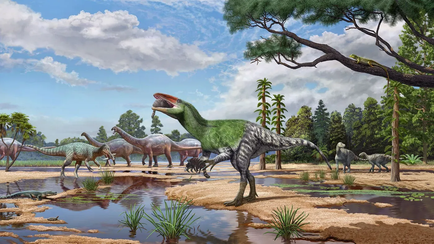 Fossil of 'unconquered female warrior' dinosaur with long claws found in UK museum drawer after 100 years