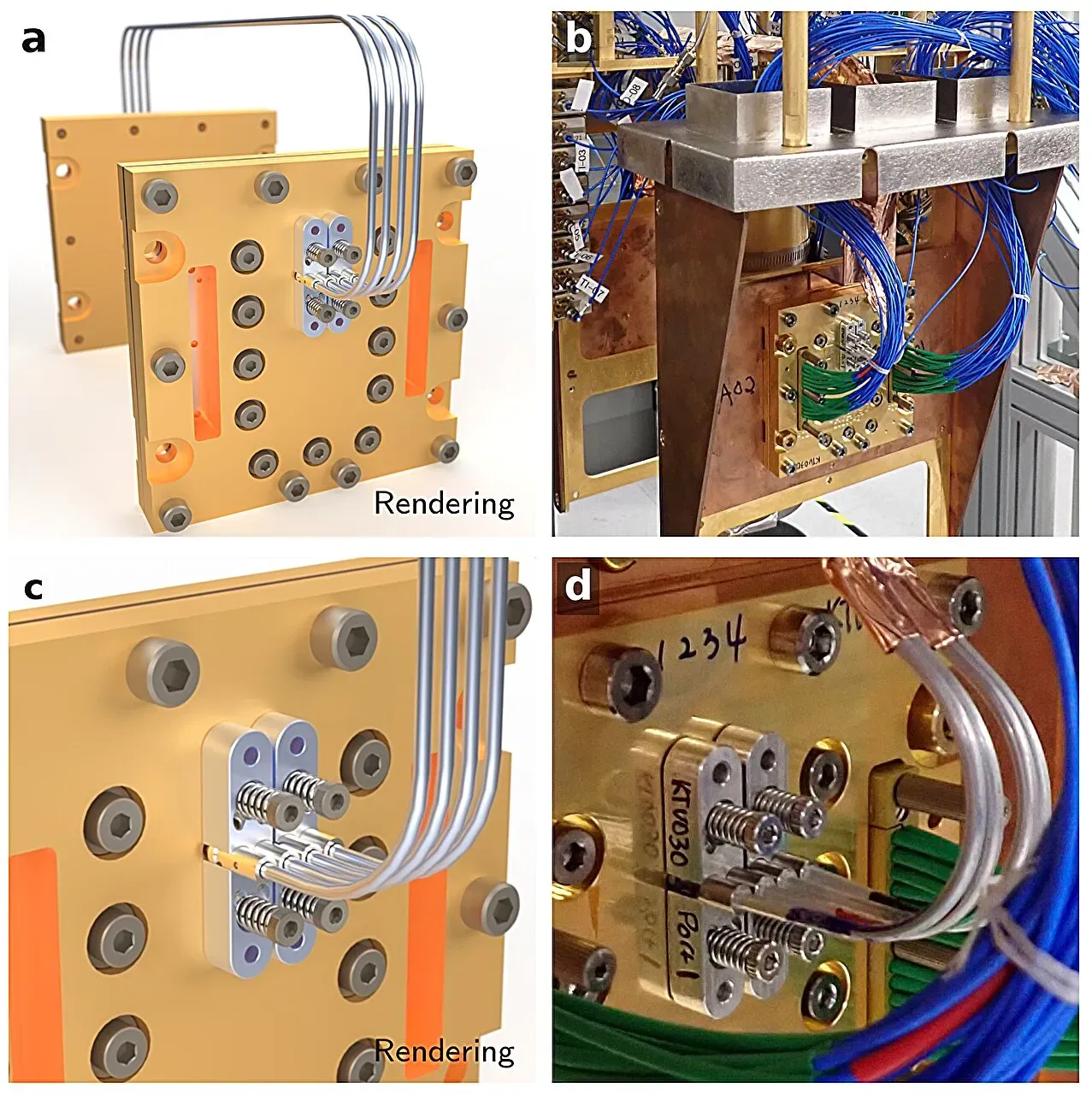 Four superconducting cables link two large quantum processors into one