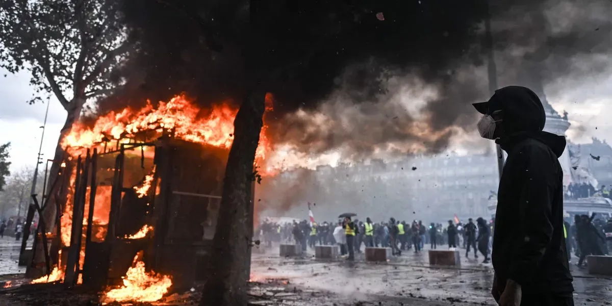 France is aflame as peaceful protests over the cost of living devolve into chaos and looting