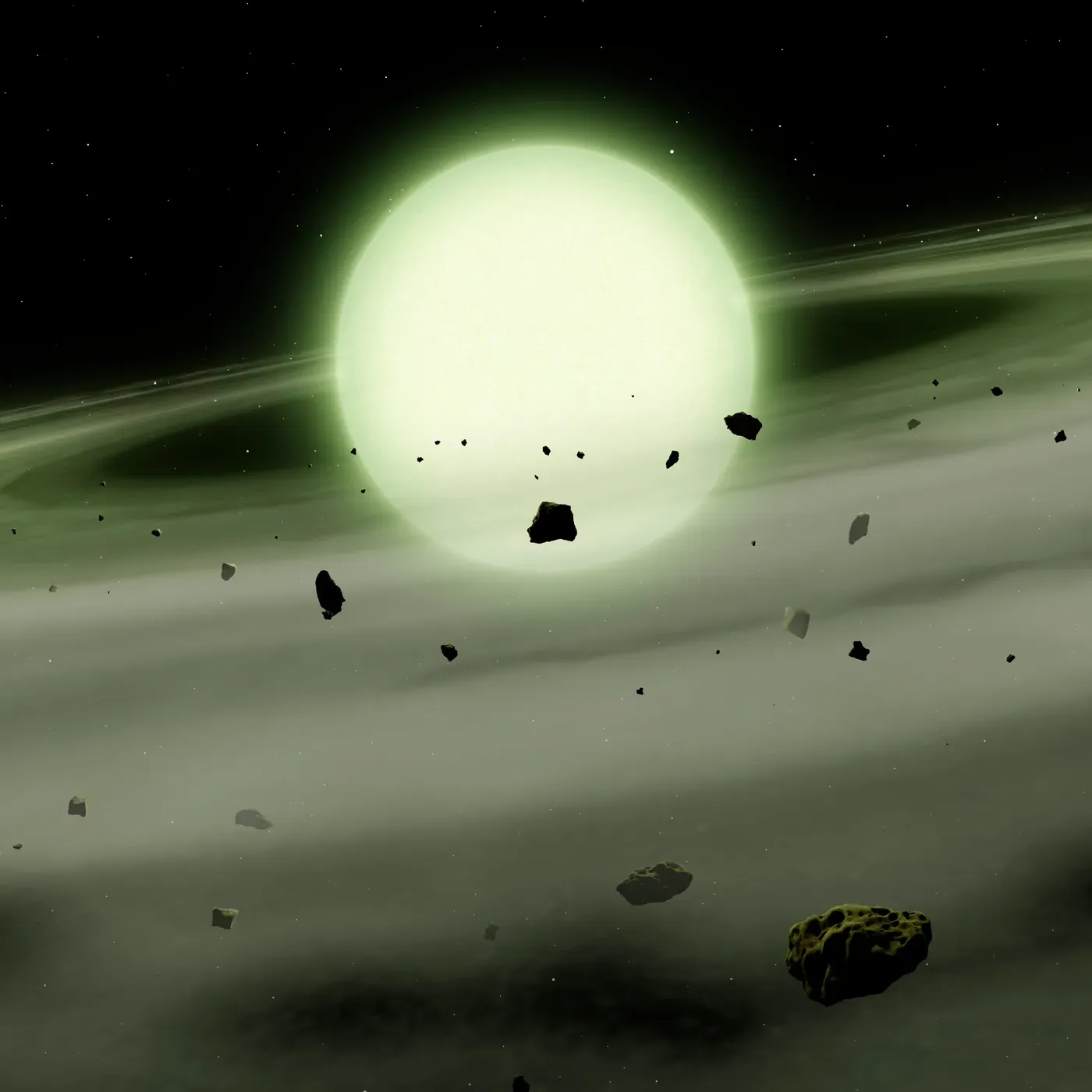 Green, pink and purple: Astronomers reveal the surprising true colors of white dwarf stars