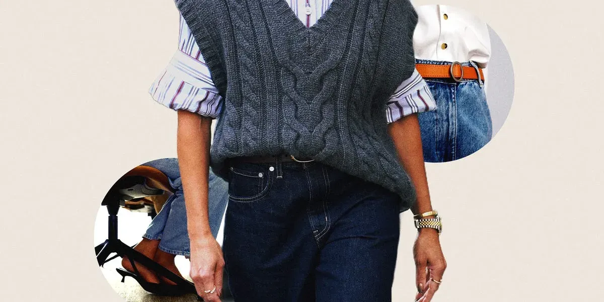 I'm a personal stylist who works with corporate clients. These are 5 easy ways to dress up jeans for the office.