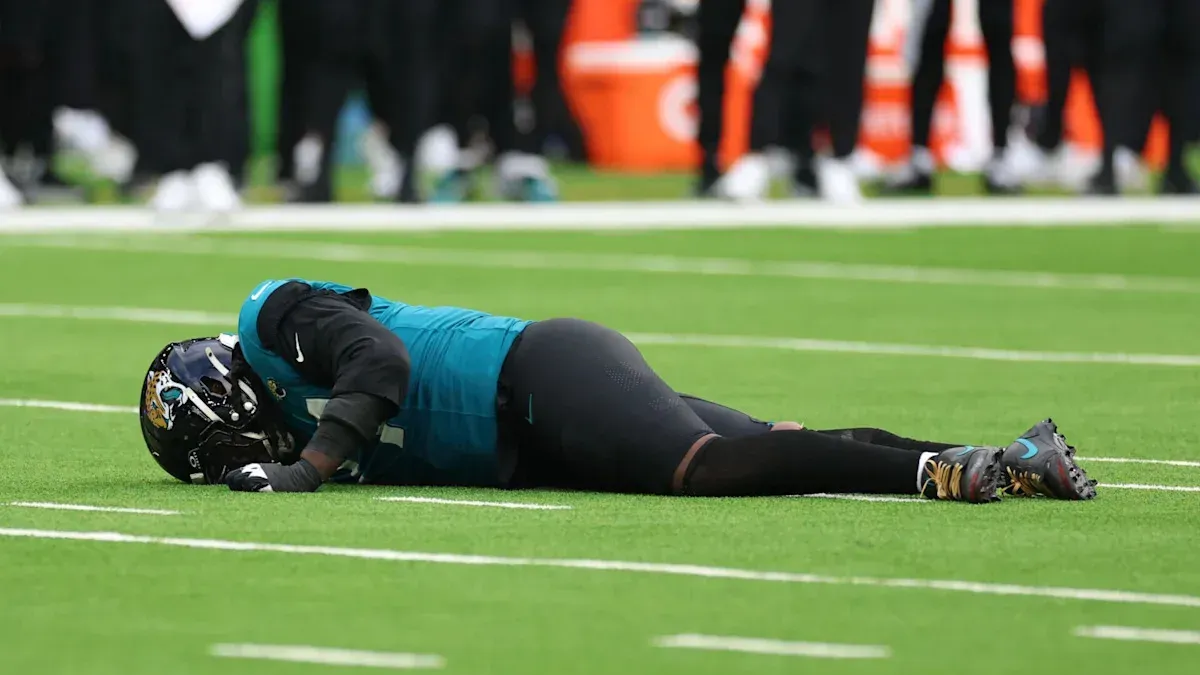 Jaguars LT Anton Harrison’s injury update raises concerns after London game