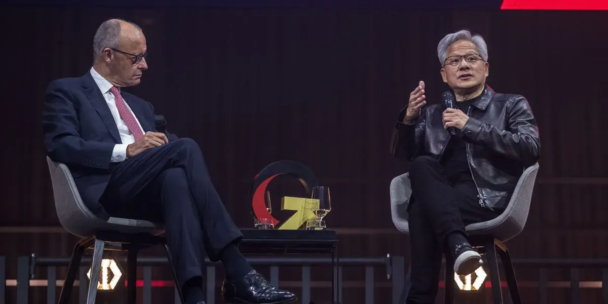 Jensen Huang has a message for Europe: stop overthinking AI or get left behind
