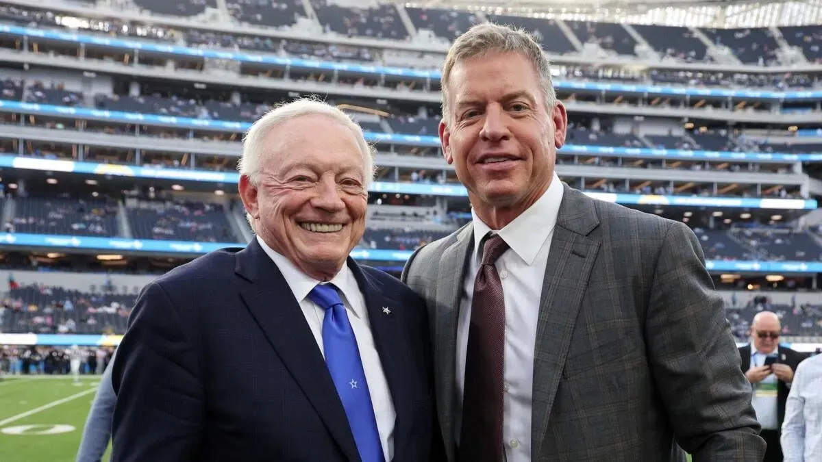 Jerry Jones on a possible role for Troy Aikman with the Cowboys: 'Don't rule it out'