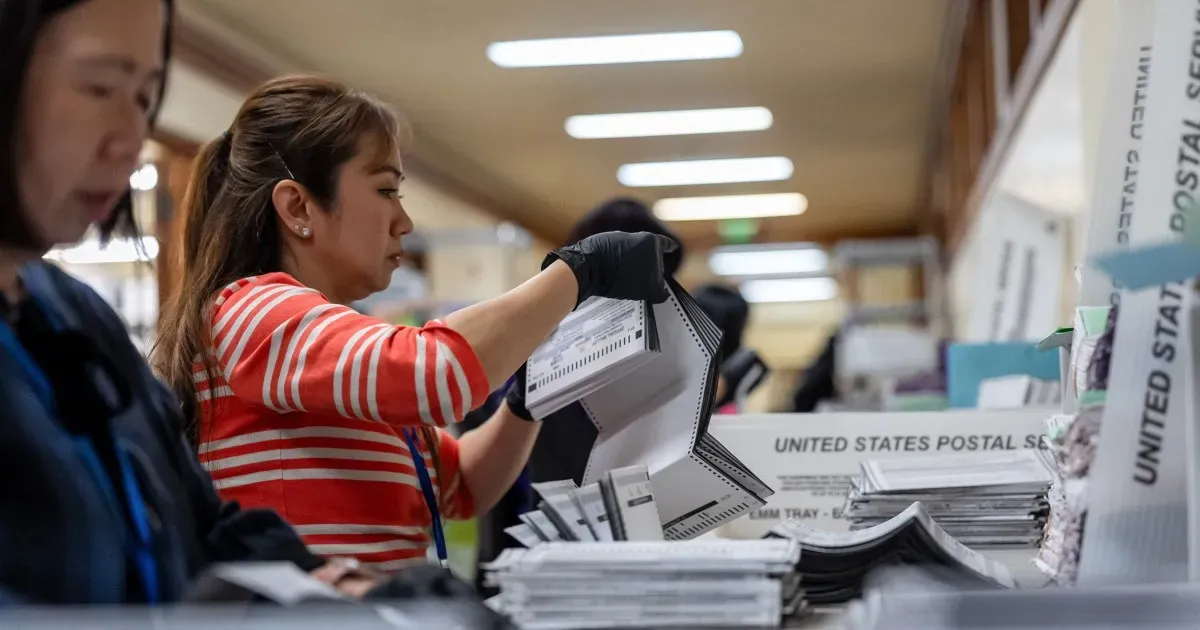Judge denies Trump administration request to segregate alleged noncitizen ballots in California