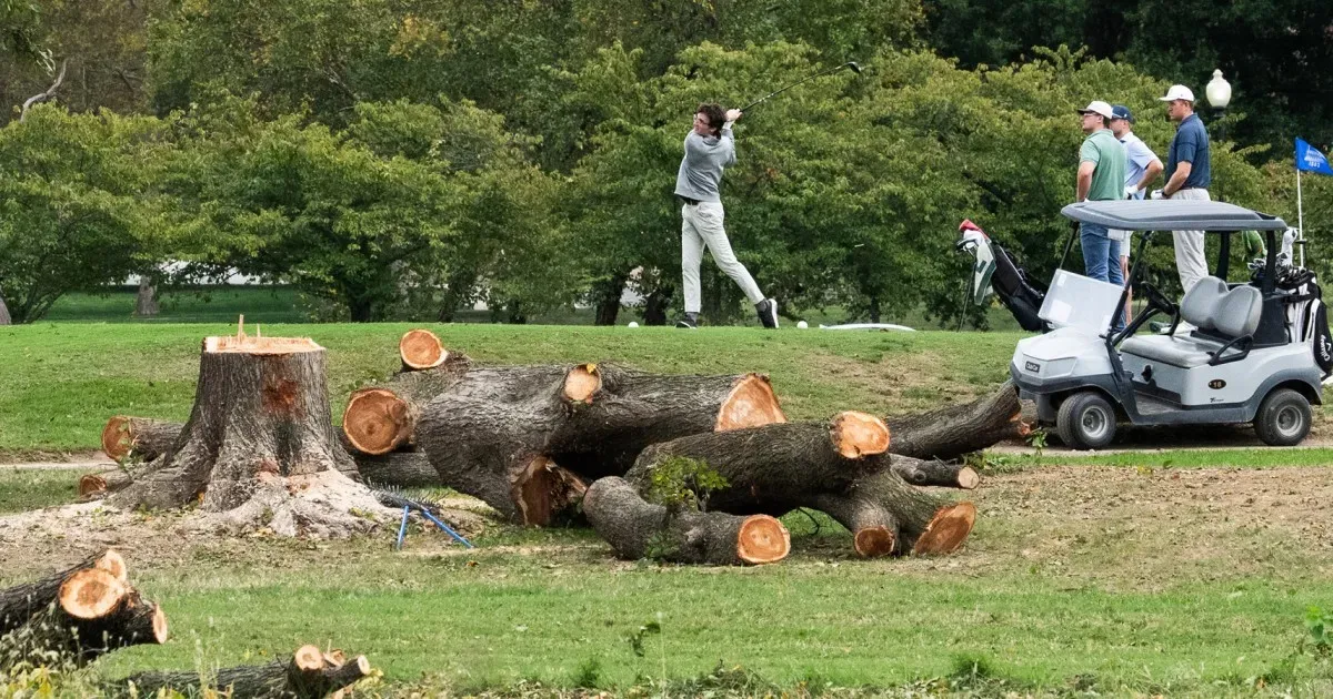 Judge further extends block on Trump administration’s removing trees at D.C. golf course