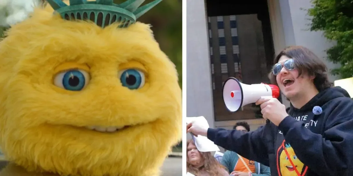 People really, really hate the 'Liberty Biberty' mascot. Maybe that's good for Liberty Mutual?