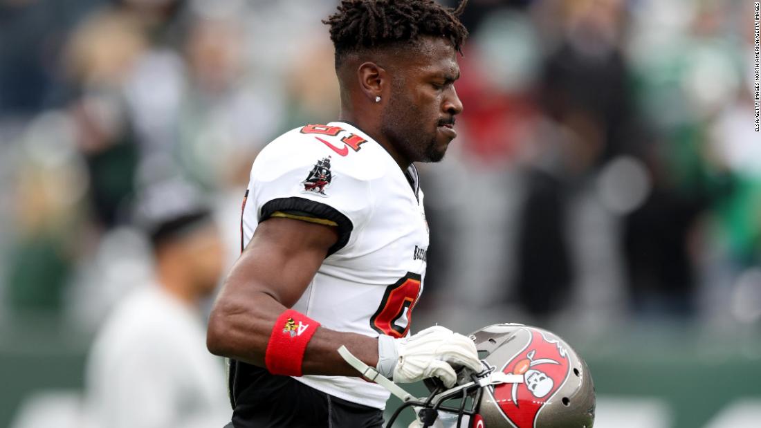 Antonio Brown: Former Tampa Bay Buccaneers receiver says team tried to pay him $200K to receive mental health care