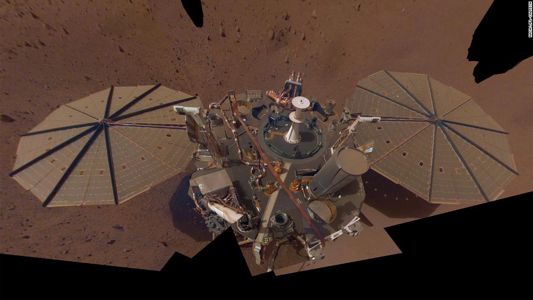 Dust-covered solar panels mean NASA Mars lander's mission is ending