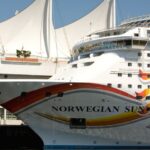 Cruise ship Norwegian Sun hits piece of an iceberg
