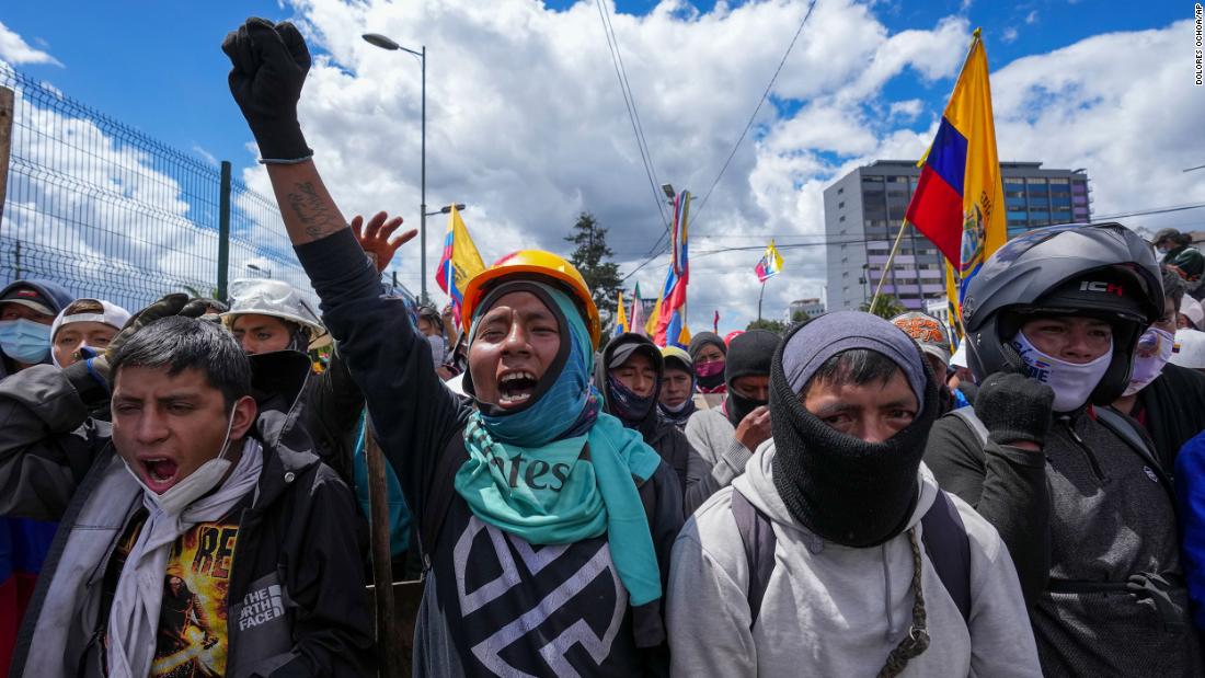 Four dead in Ecuador's anti-government protests