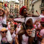 Six injured as controversial bull run returns to Spain’s Pamplona