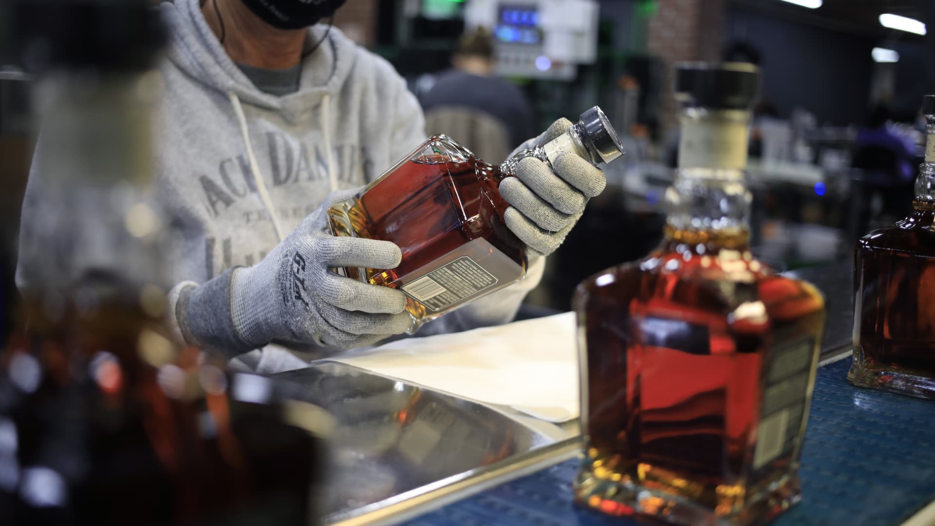 Stocks making the biggest moves midday: SATS, BF.A, SMTC, OKL