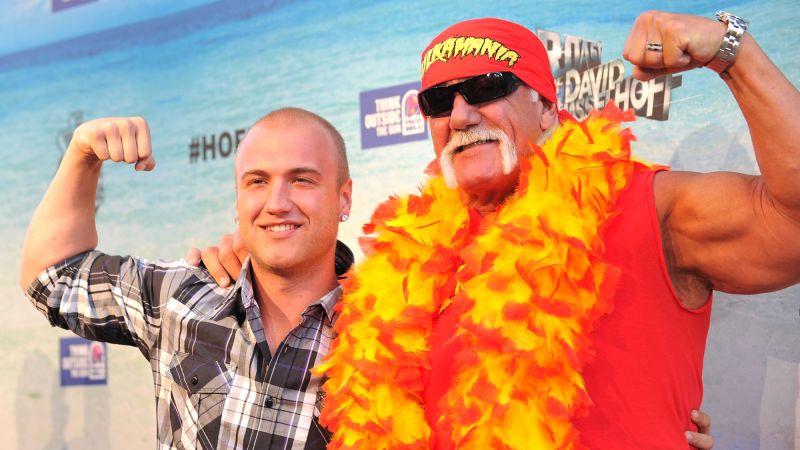 Hulk Hogan’s son Nick pays tribute to his ‘hero’