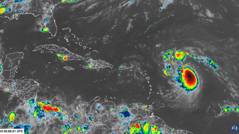 Tropical Storm Erin could soon become the Atlantic season’s first hurricane