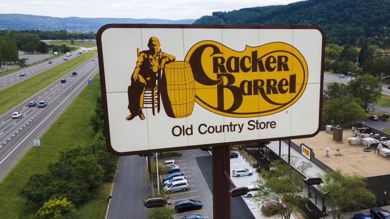 Cracker Barrel quietly removes DEI and Pride pages from its website after logo upheaval