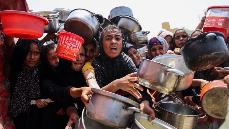 Gaza City suffering a ‘man-made’ famine that’s likely to spread, UN-backed initiative says