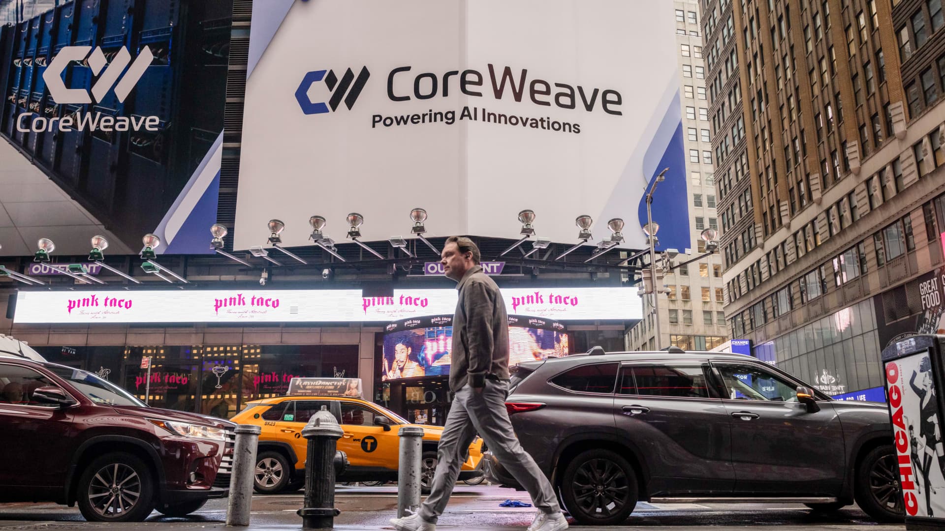 CoreWeave shares jump after it starts VC fund to invest in AI companies