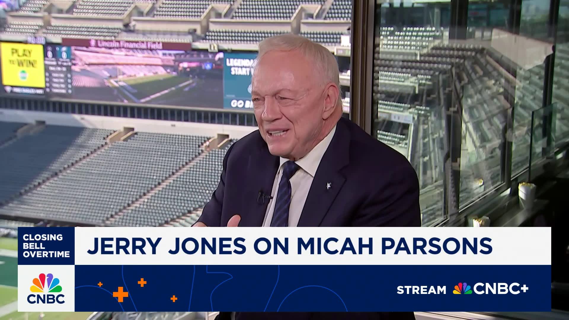 Watch CNBC's full interview with Dallas Cowboy's owner Jerry Jones