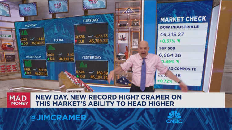 The market's once narrow rally has become amazingly broad, says Jim Cramer