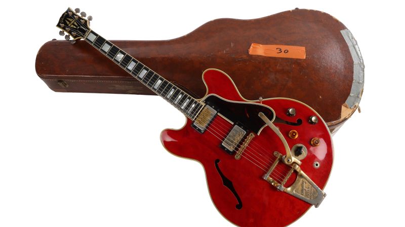Hollywood Minute: A music memorabilia treasure trove hits the auction block - CNN
