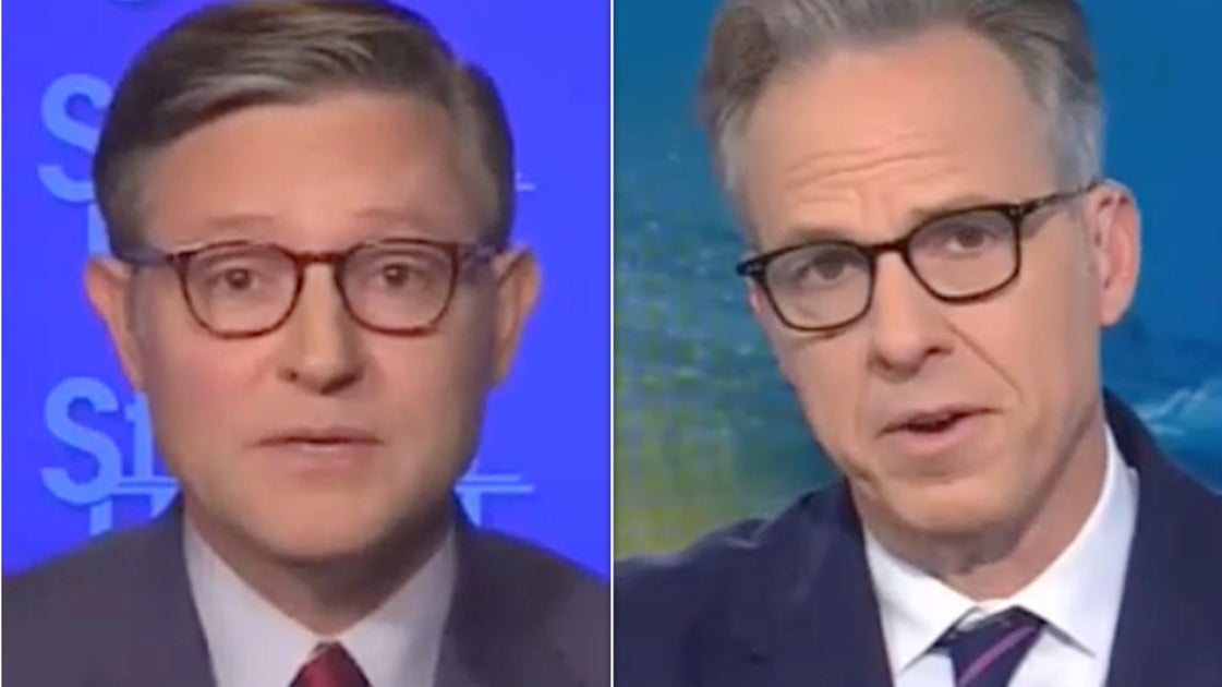 Jake Tapper Owns Mike Johnson On CNN — Twice!