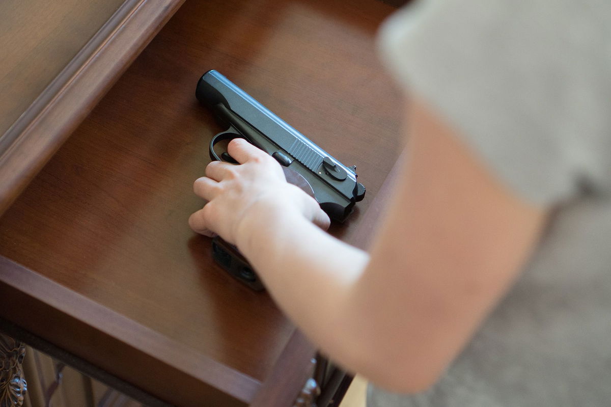 M-Production/iStockphoto/Getty Images via CNN NewsourceGuns left unlocked and loaded create a dangerous environment for children in mental health crisis