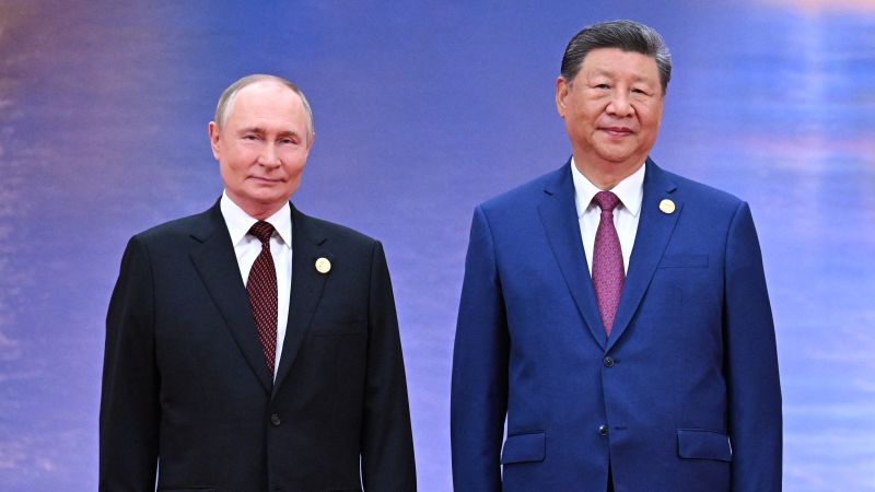 SCO summit: Xi and Putin stand shoulder to shoulder as China casts itself as an alternative leader to US