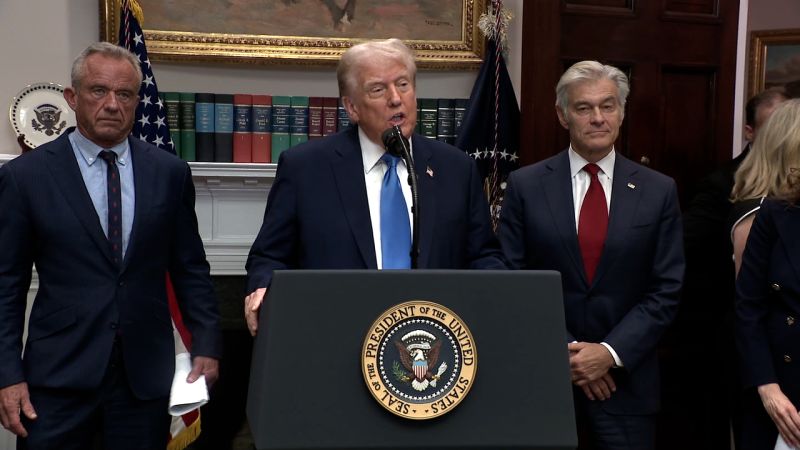 Video: Trump links autism to Tylenol use during pregnancy, contradicting decades of evidence