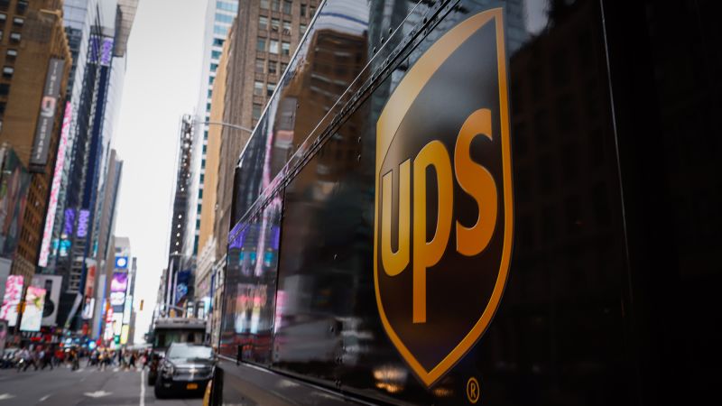 UPS is cutting 20,000 jobs due to plan to trim down Amazon business and increased technology