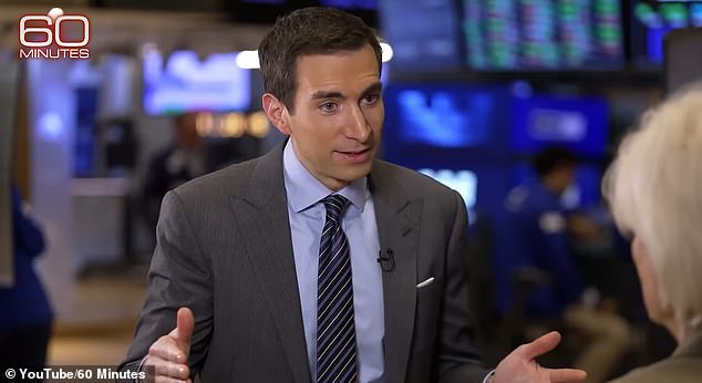CNBC star Andrew Ross Sorkin Said on 60 Minutes he is 'anxious' the country is currently in an economic bubble fueled by a technology boom that could soon crash