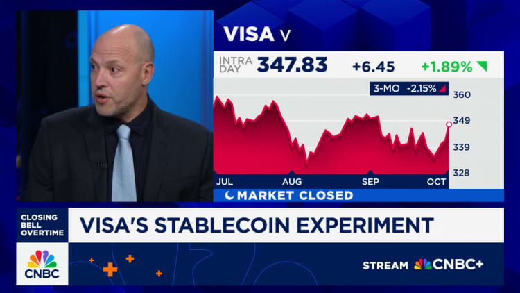 Visa’s stablecoin pilot could turn a narrative headwind into a tailwind, says Mizuho’s Dan Dolev