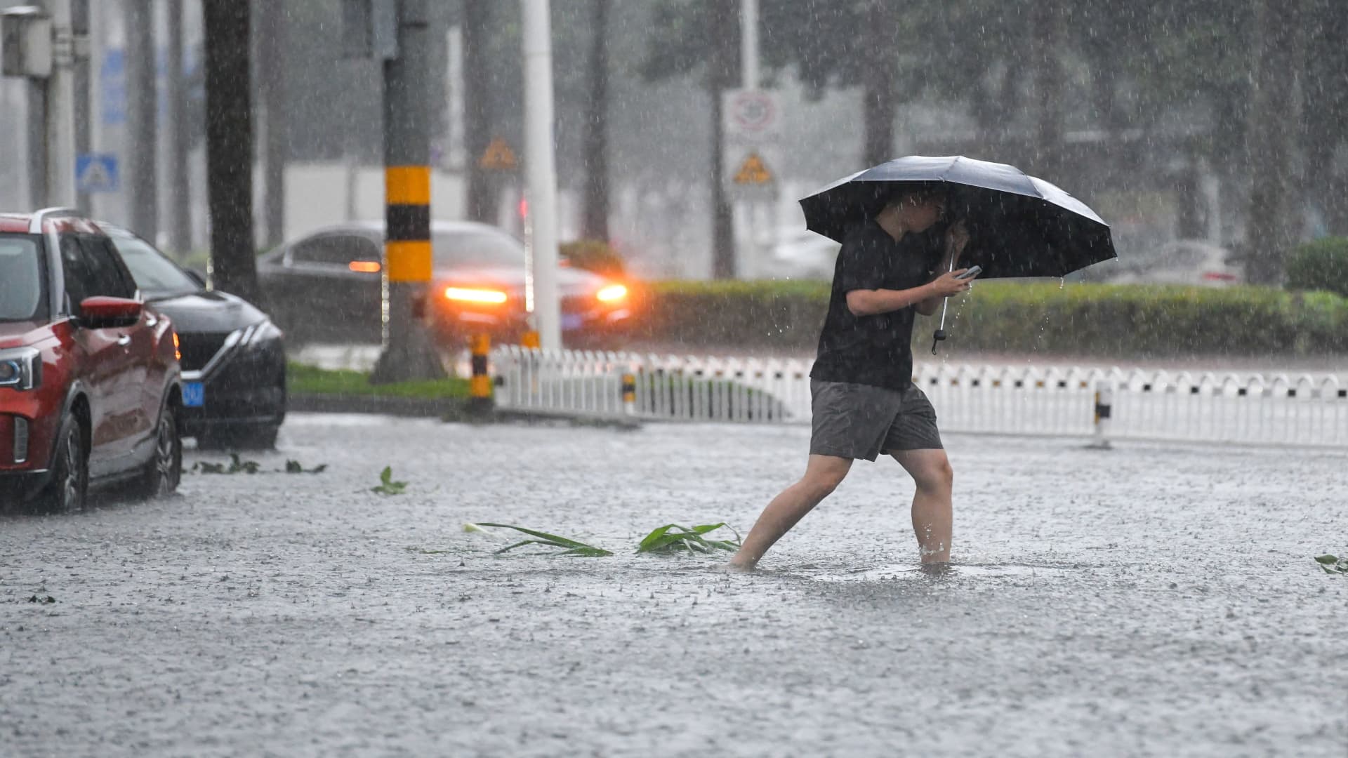 Typhoon Matmo China weather