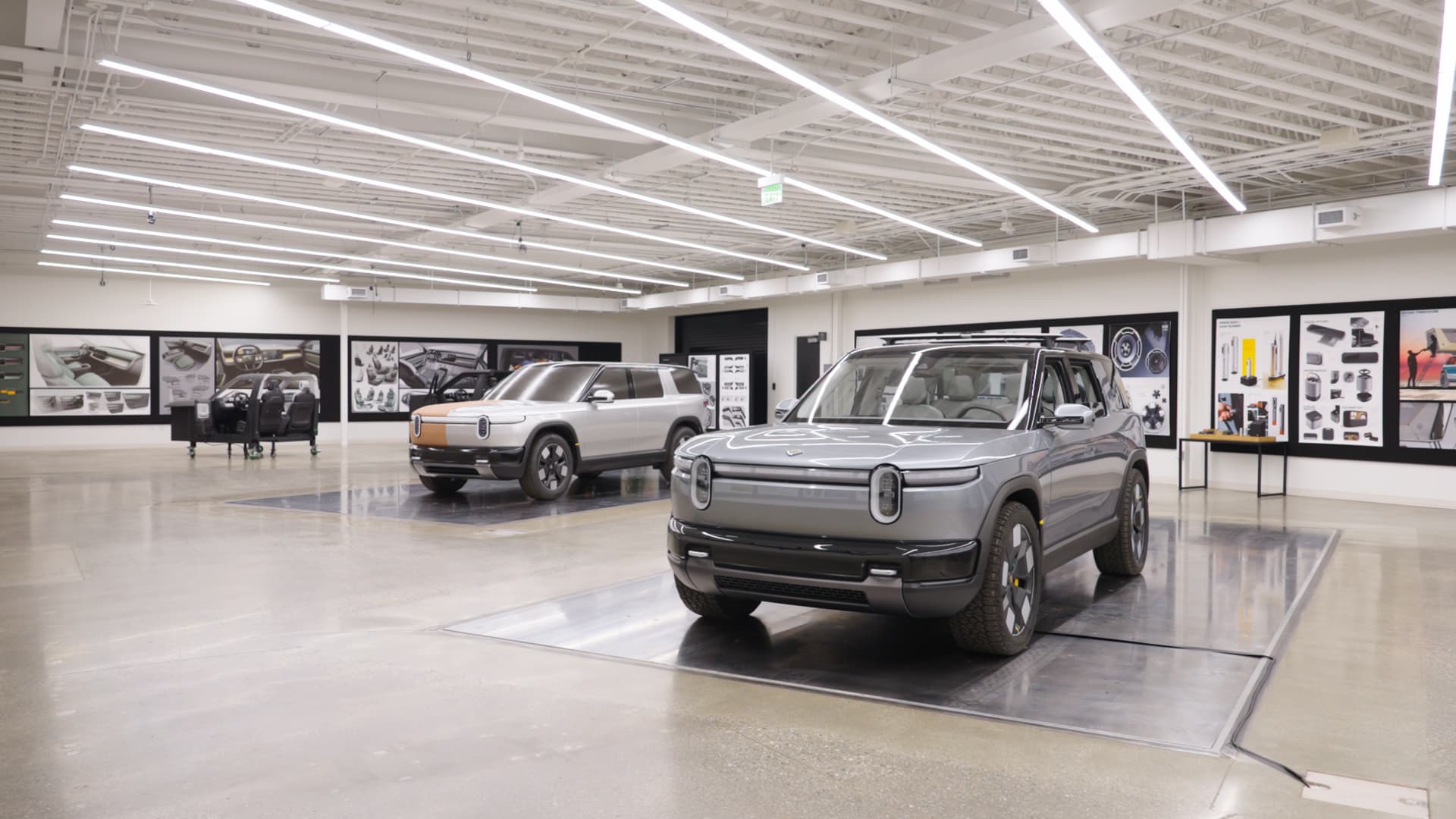 Inside Rivian's design lab and the story behind the special headlights