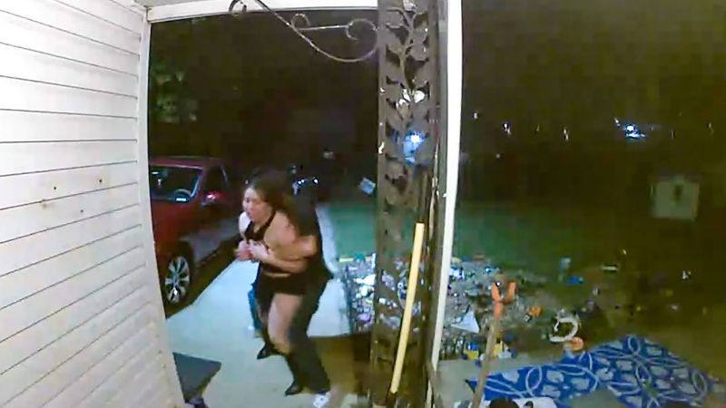 Wichita abduction: Woman seen being taken by force in doorbell video found safe, police say