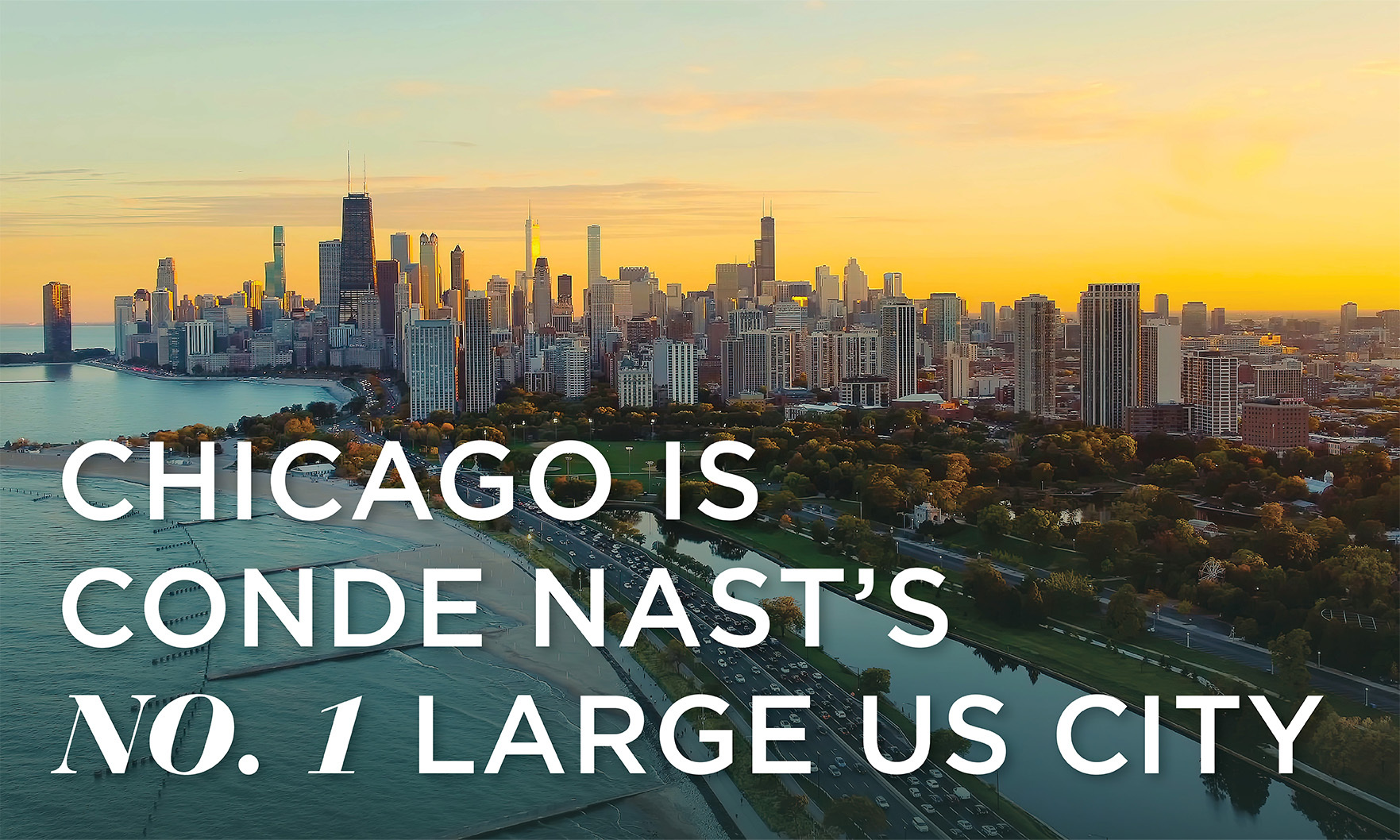 For the 9th year in a row, Chicago is Condé Nast's No. 1 big US city