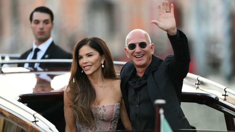 Jeff Bezos and Lauren Sanchez wrap up three-day Venice wedding extravaganza