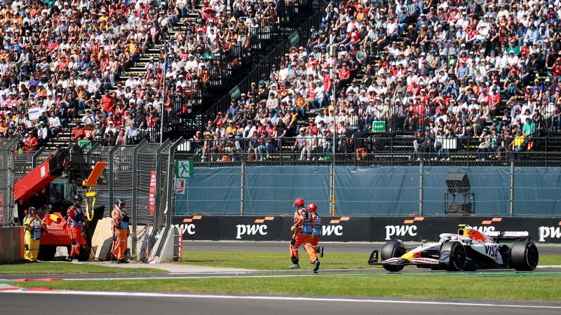 Liam Lawson: F1 driver says he ‘could have killed’ marshals running on racetrack at Mexico Grand Prix