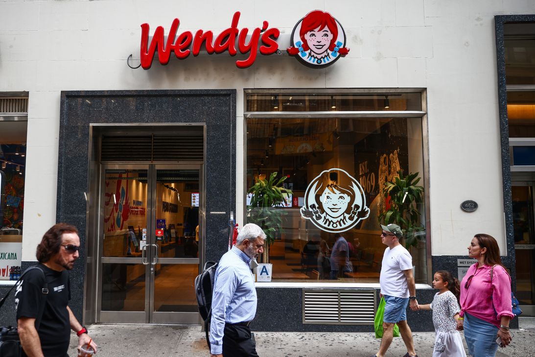 A Wendy's location in New York.
