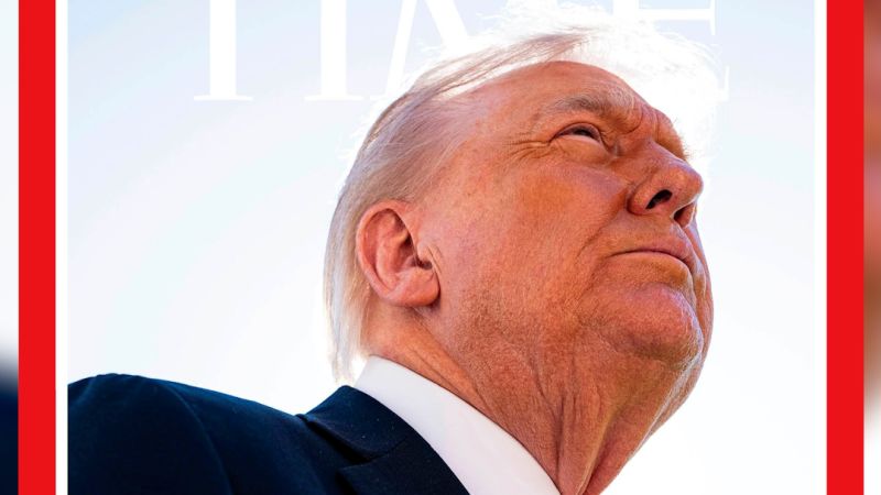 President Trump criticizes Time magazine over new cover