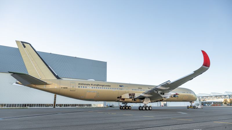 Qantas releases first images of jet that will fly nonstop from Sydney to London and New York