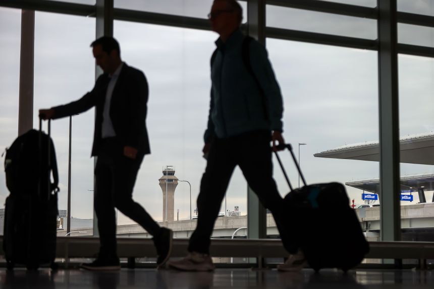 An increasing number of passengers are finding their flights canceled as the FAA has ordered a cutback in flights due to a growing staffing crisis among air traffic controllers, who are not being paid during the federal government shutdown.