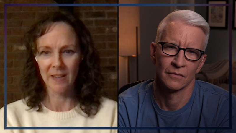 Anderson Cooper hears how a mother found hope after her son’s suicide