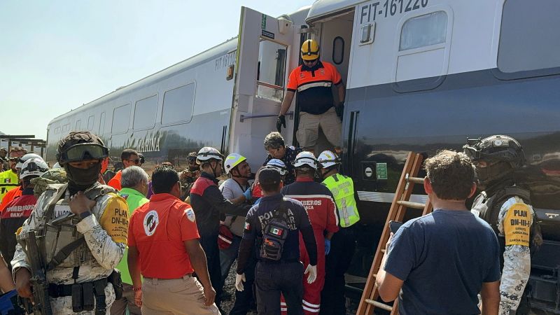 Mexico train derailment: At least 13 dead after Interoceanic Train derails in Oaxaca