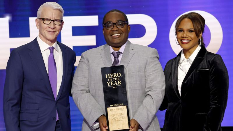 CNN announces the 2025 Hero of the Year Quilen Blackwell