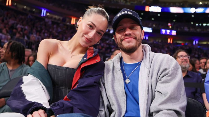 Pete Davidson and partner Elsie Hewitt welcome their first child